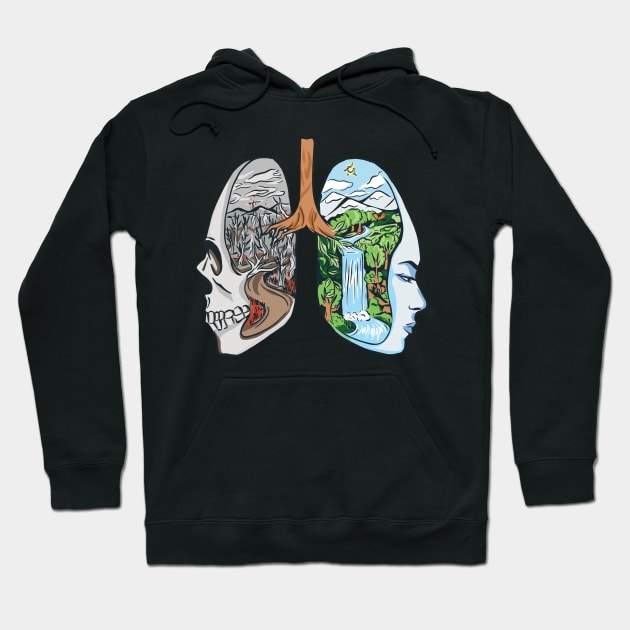 Environment Lungs Hoodie by JFDesign123